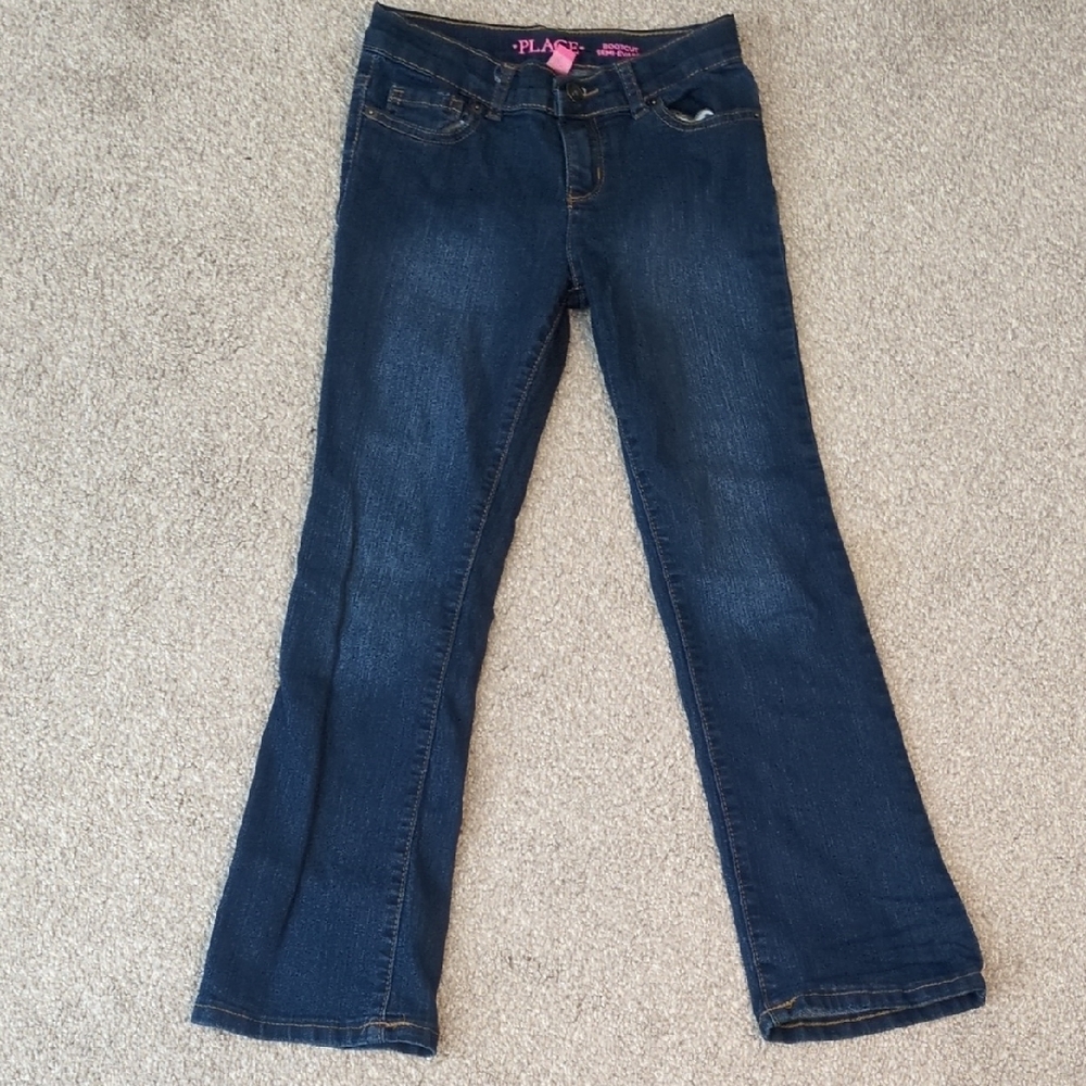 The Children's Place Dark Blue Flare Jeans